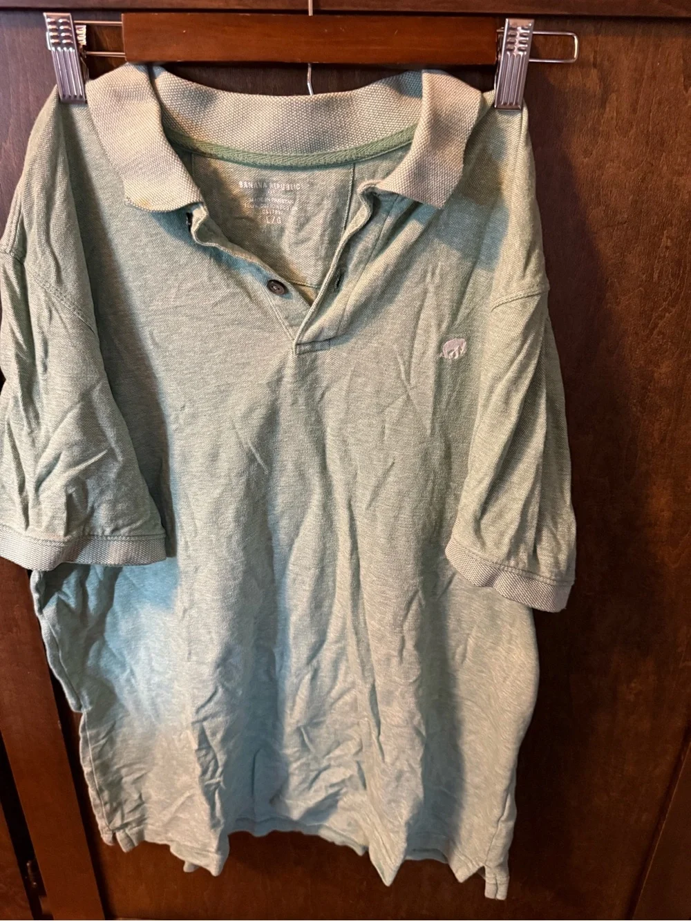Banana Republic Mint Green Men's Polo